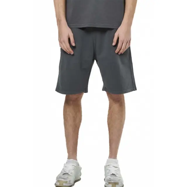 Body Action Men's Natural Dye Carpenter Shorts Ανθρακί 033525-03F (Body Action)