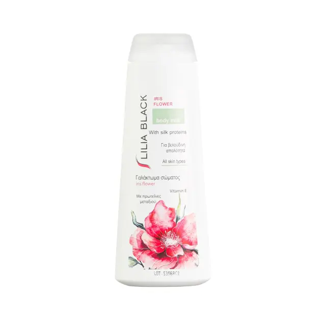 Lilia Black Body Milk Iris Flower 250ml
