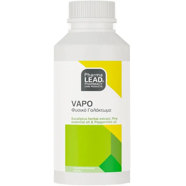 Pharmalead | Vapo Φυτικό Γαλάκτωμα από Φυτικά Αιθέρια Έλαια με Τονωτικές, Καταπραϋντικές & Αρωματικές Ιδιότητες | 100ml