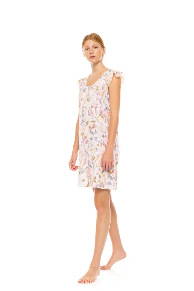 S1491 - Type - NIGHTGOWN FLORAL ROSE 2