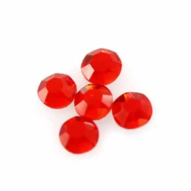 Στρας Zircons Flat M.C. Chaton Rose Light Siam SS 6 2mm 20τεμ