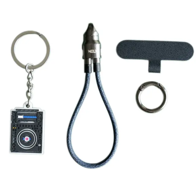 WELX USB F3 / USB-C - USB-C / FLAT-SPLIT / Lanyard / 22cm