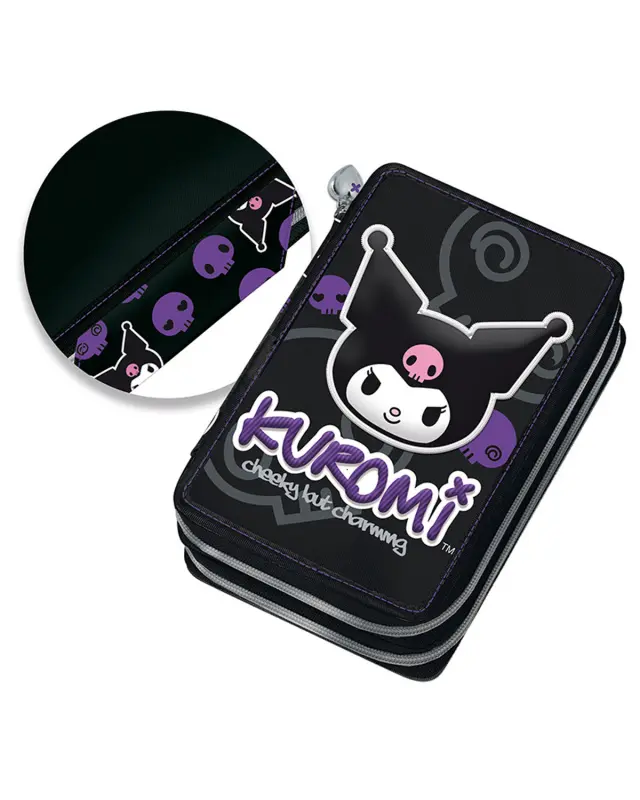Graffiti Κασετίνα Διπλή Γεμάτη Jolt Kuromi (262331)