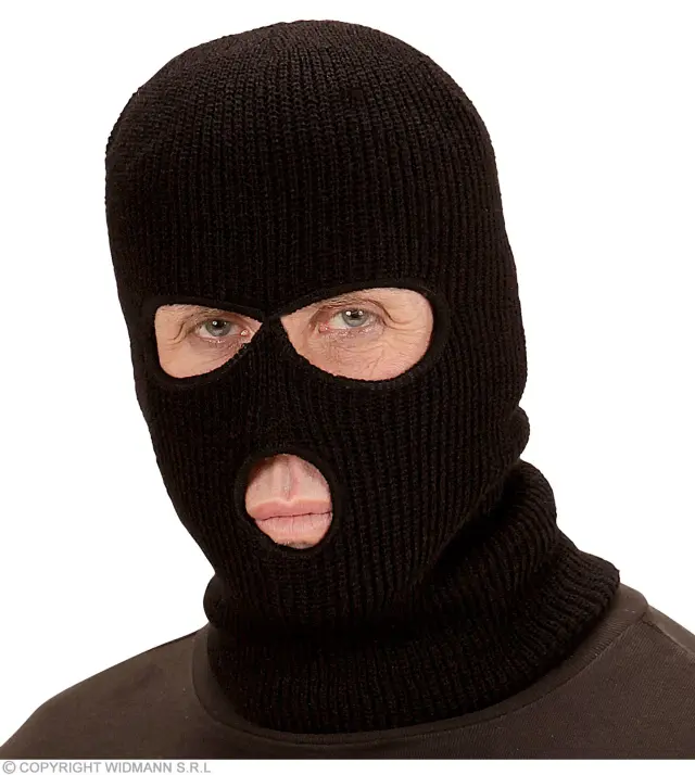 Αποκριάτικο Αξεσουάρ Κουκούλα Balaclava (Widmann) (W-03318)