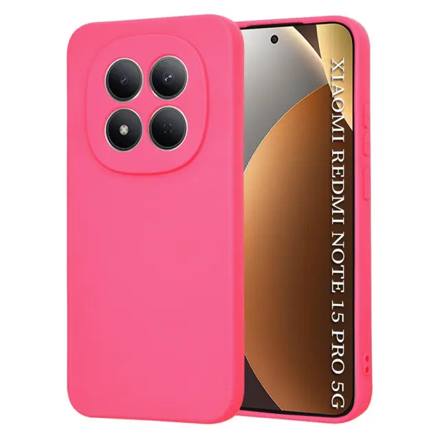 Techsuit® SoftFlex Θήκη για Xiaomi Redmi Note 15 Pro- Hot Pink