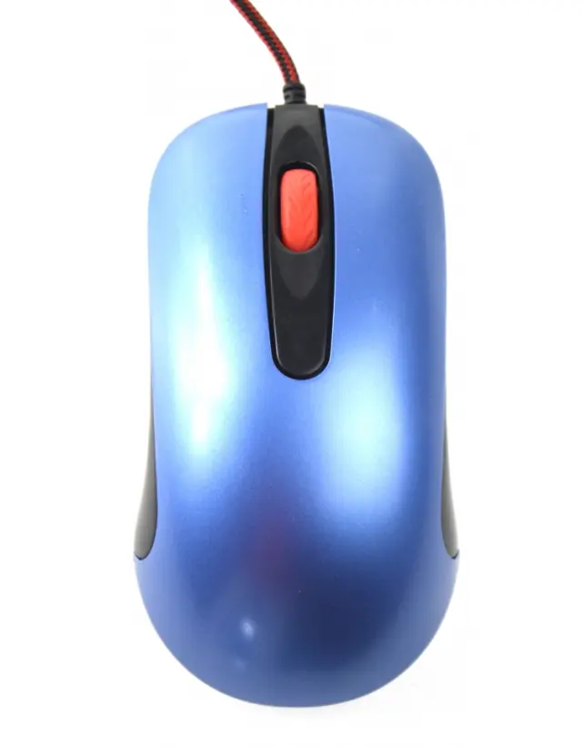 MOUSE OMEGA OM-520 FULL SIZE 1000DPI BLUE 2