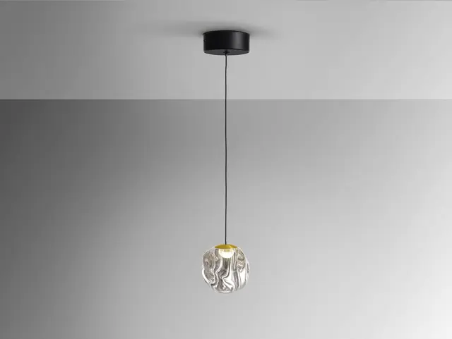 Zaria 502160 gold/clear φωτιστικό μονόφωτο Χρυσό