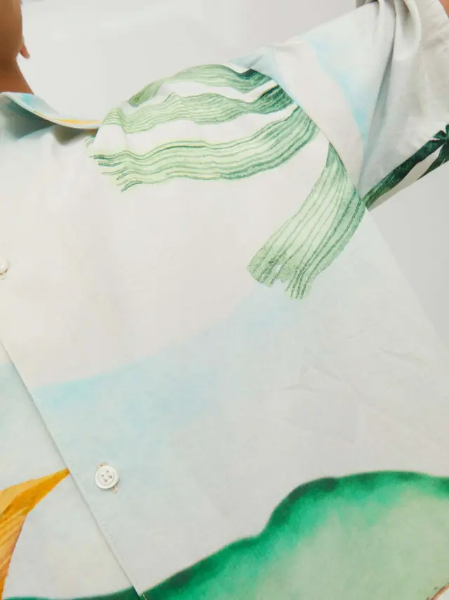 JORLANDSCAPE SHIRT SS LN Sky Blue 2