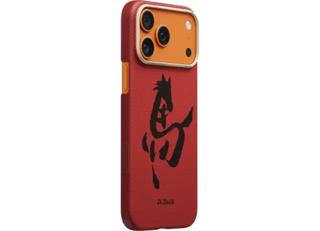 Pitaka Edge Case, Ink Horse Cinnabar - iPhone 17 Pro Max