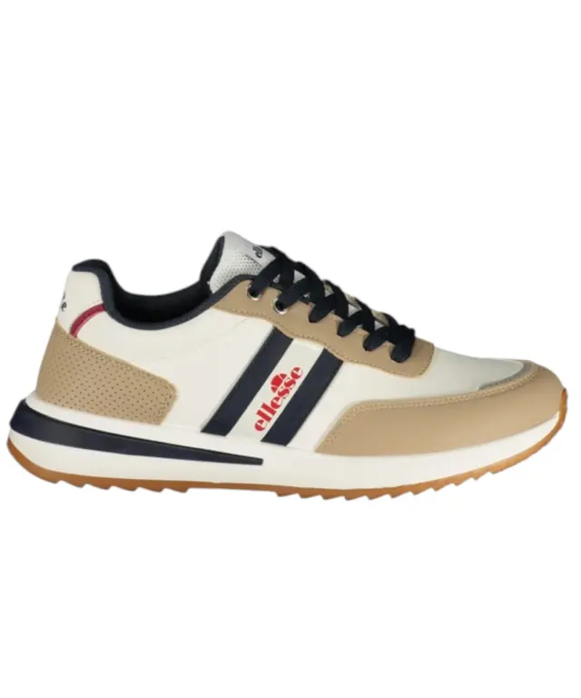 Ellesse - Ανδρικό Sneakers Nargi NARGI001-387 Λευκό/Μπλε/Μπεζ