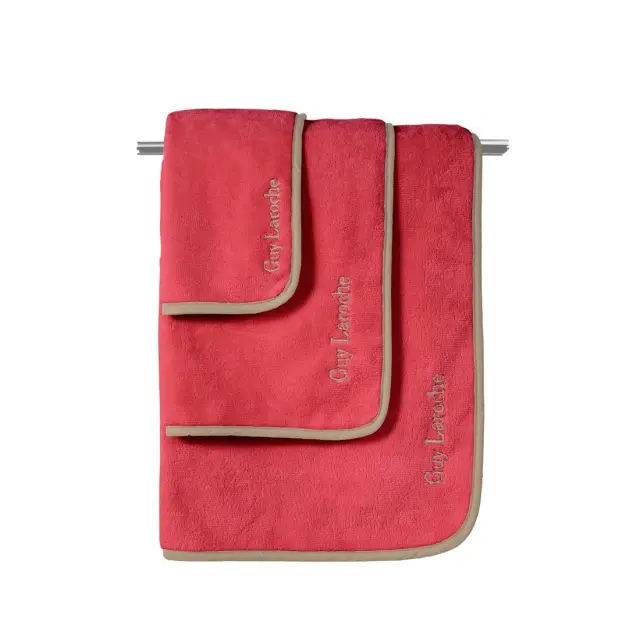 Σετ Πετσέτες 3 Τεμαχίων Guy Laroche New Comfy Red