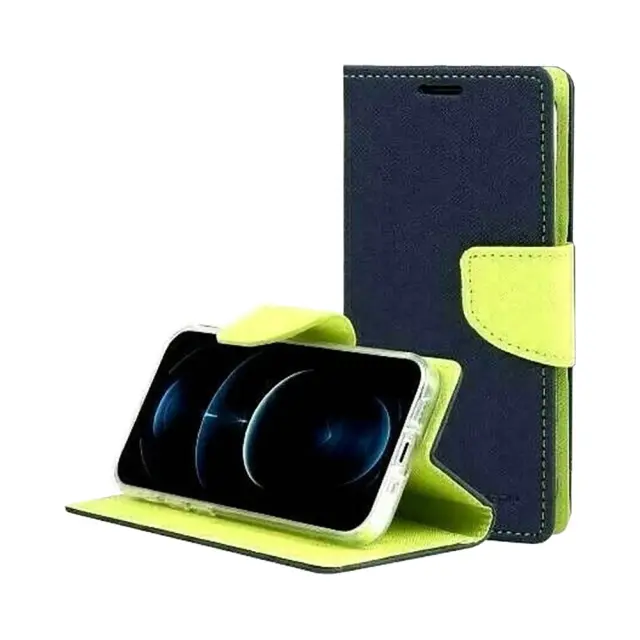 Fancy Book Case Apple iPhone 13 Pro Navy Blue 3
