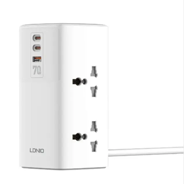 Ldnio Universal Πολύπριζο Desktop 70w Sc4383