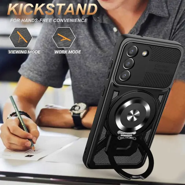 Techsuit® RuggedCam θήκη για Galaxy A35- Black 2