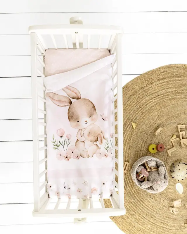 Σετ Σεντόνια Λίκνου (70x110) Sweet Baby βαμβακερά nima