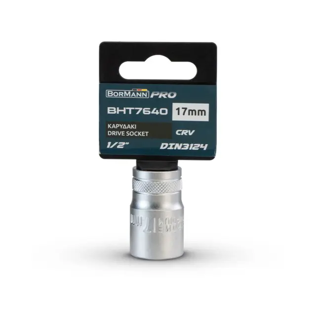 Bormann Pro BHT7640 - Καρυδάκι 1/2" No.17mm (048541) 2