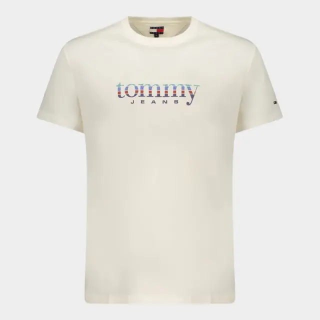 Tommy Hilfiger - Ανδρικό T-Shirt Entry Dna Slim Fit DM0DM22333-YBH Λευκό - XL 2