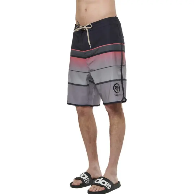 Body Action Men's Board Shorts Μαύρο - Γκρι 033532-01 (Body Action) - Large 2