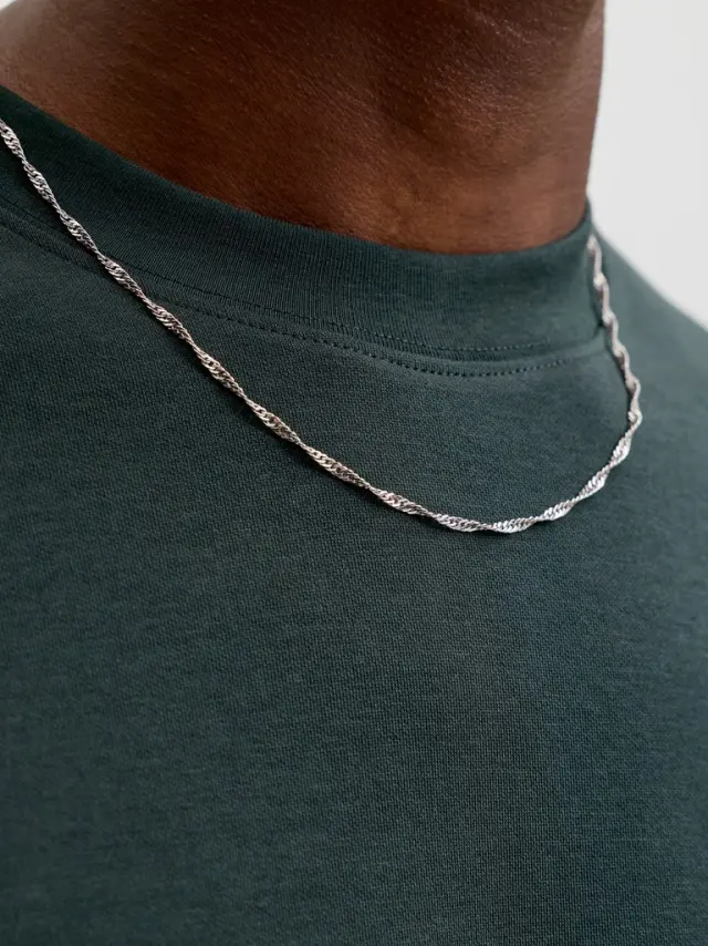 JJEBARRON TEE SS O-NECK NOOS - Scarab 2