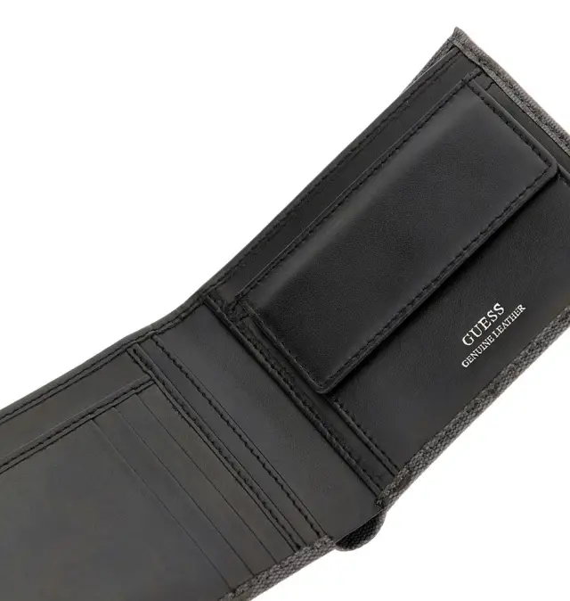 Πορτοφόλι GUESS Milano Bilfold SMVELELEA20 Μαύρο 2