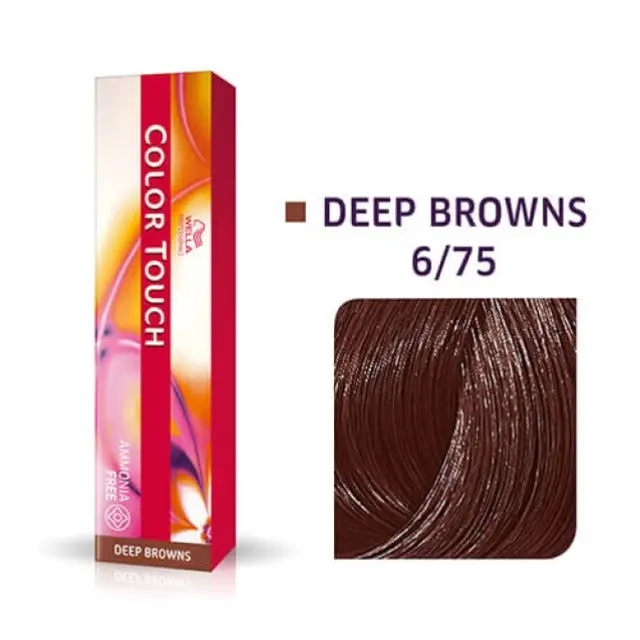 Wella Professionals Color Touch 6/75 Deep Browns 60ml 2