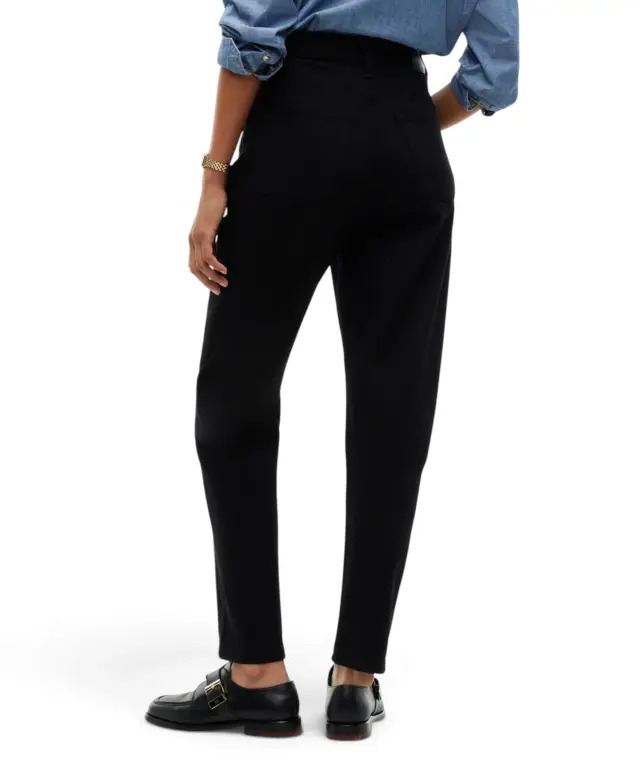 Tommy Hilfiger - Γυναικείο Jean High Rise Mom Tapered Fit DW0DW23569-1BZ Μαύρο 3