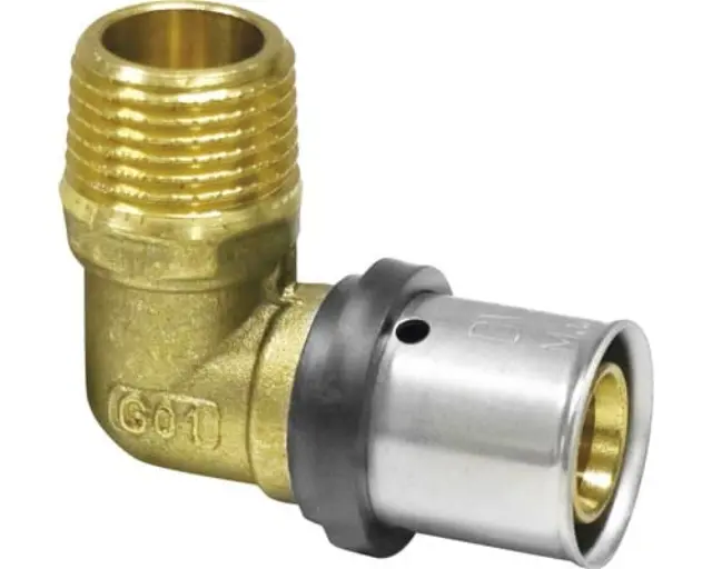 Γωνία Αρσενική PipeTec Press Πολυστρωματικής 32x3 - 1"