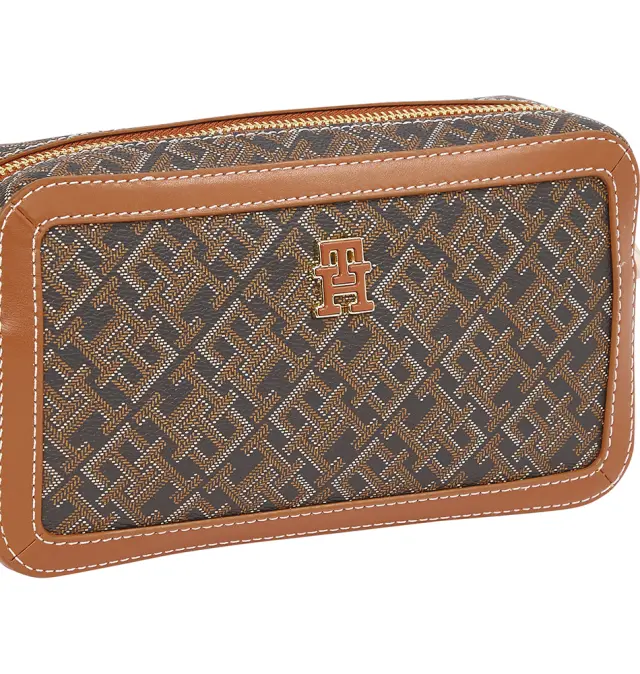 Τσάντακι TOMMY HILFIGER TH Monoplay Camera 16442 Καφέ 3