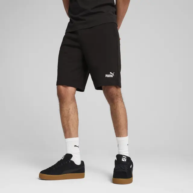 Puma Logo Shorts Black 682594-01 - S