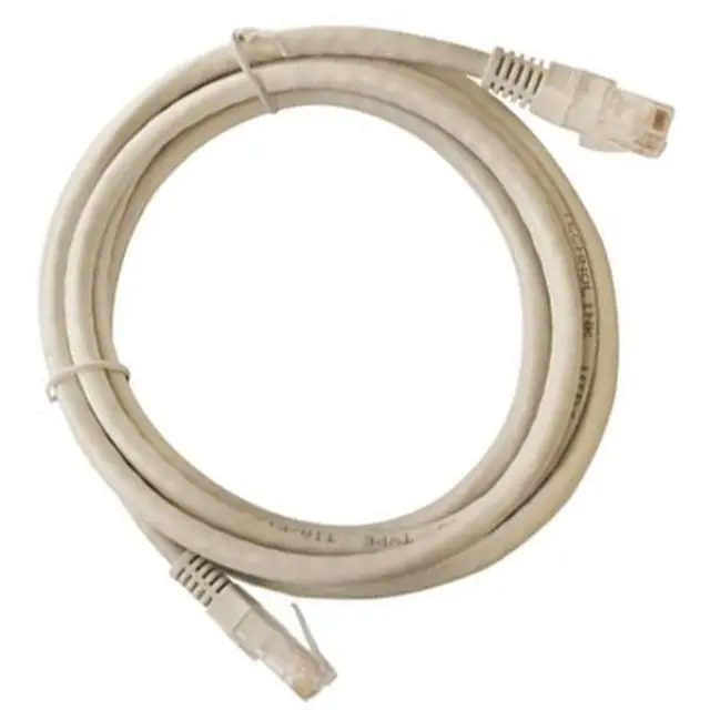 147-10172 ΚΑΛΩΔΙΟ PATCH CORD UTP CAT-6e 26AWG ΓΚΡΙ 2m EUROLAMP