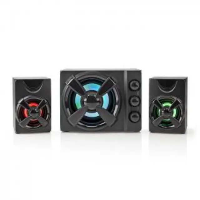 Στερεοφωνικά ηχεία gaming 2.1 με φωτισμό LED, 33W. 3