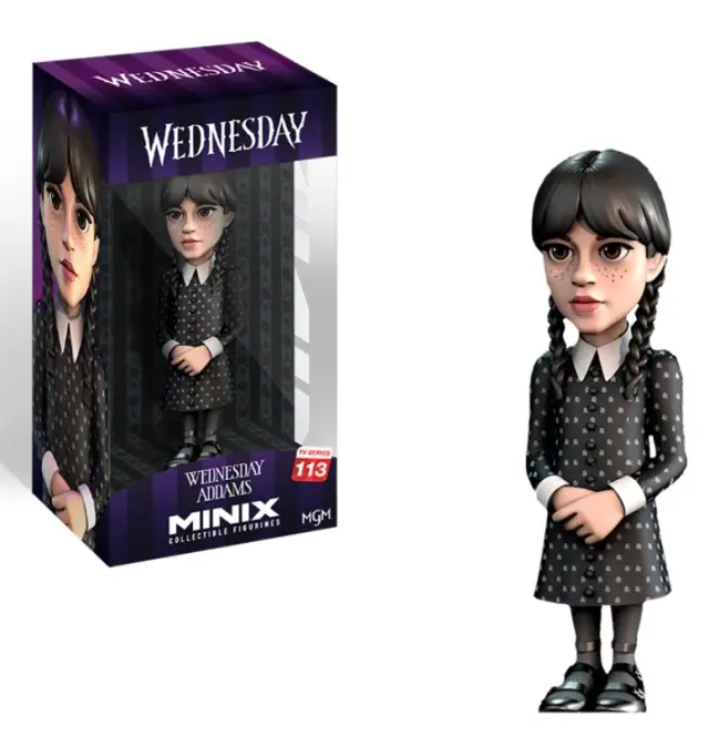 Minix Φιγούρα WEDNESDAY - Wednesday Addams - Figure Minix #113 12cm Φιγούρα