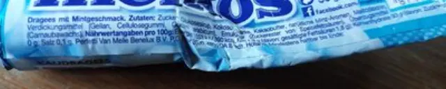 Mentos Καραμέλες με Γεύση Μέντα 37.5gr 1 τμχ 2