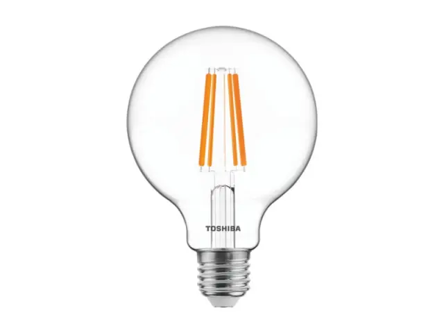Toshiba LED Filament G95 E27 8.5W 2700K (DELS-FEW48P527AE11) 2