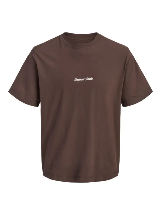 JORNORREBRO EMB TEE SS CREW NECK NOOS - Java