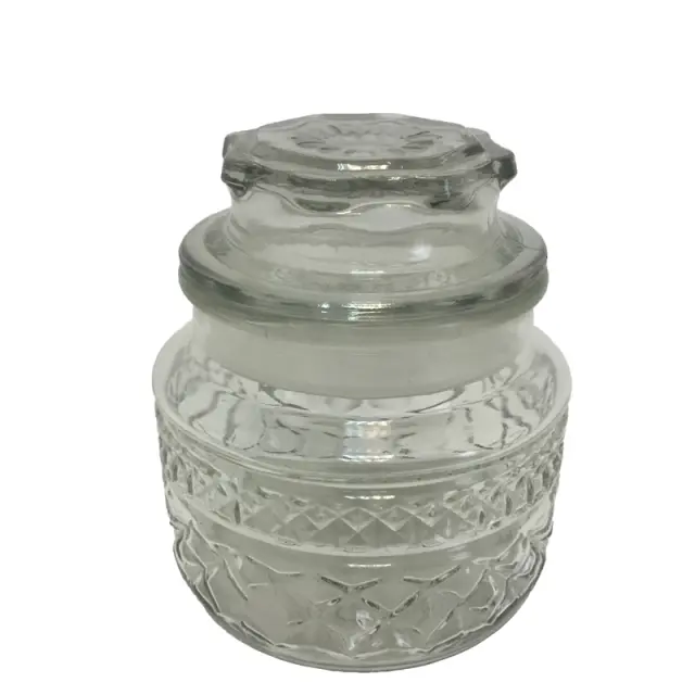Γυάλα Με Καπάκι Vintage 800ml Γυαλί 12.5x14cm