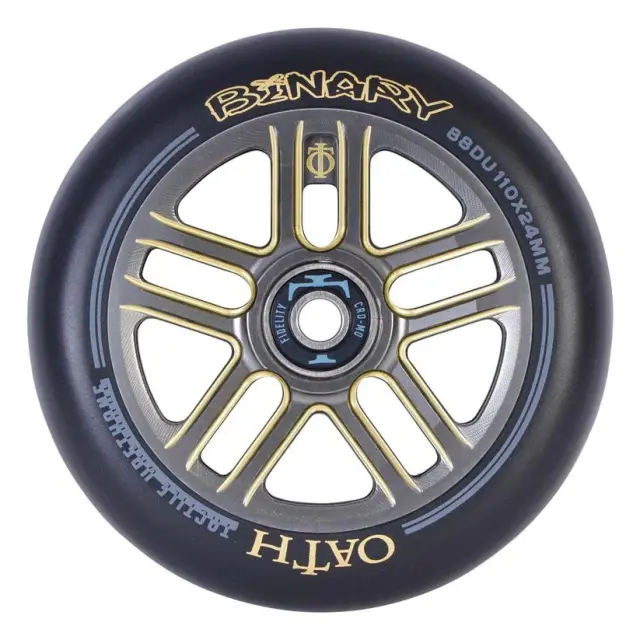 OATH Binary Wheels Titanium Gold 110