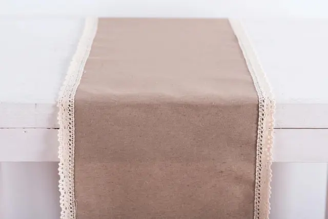 Beauty Home ΡΑΝΝΕΡ ΥΦΑΣΜΑΤΙΝΟ ΜΕ ΔΑΝΤΕΛΑ 30 cm x 1.5m