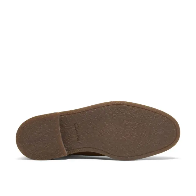 Clarks Jaxen Easy Δερμάτινο Ανδρικό Μποτάκι Chelsea Cola Suede (26327310) - 41 3