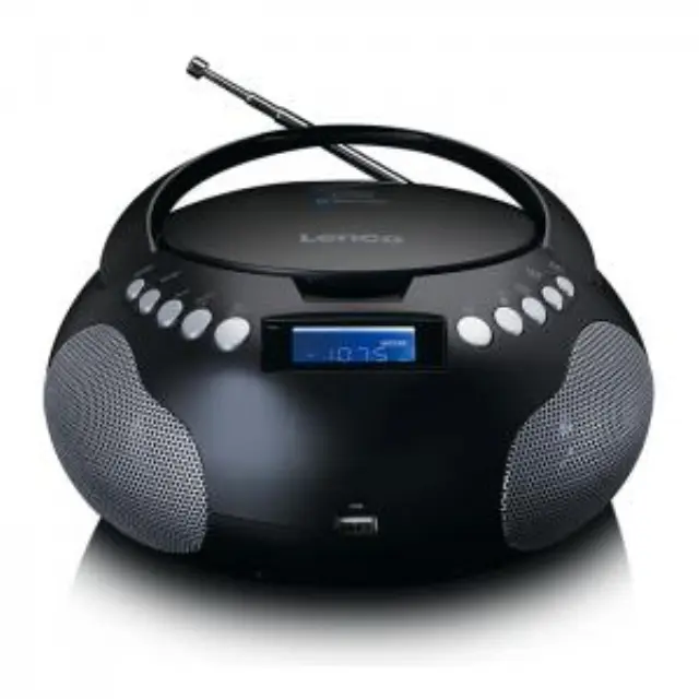 Φορητό ραδιόφωνο με CD / USB / MP3 / Aux / Bluetooth και οθόνη LCD 2