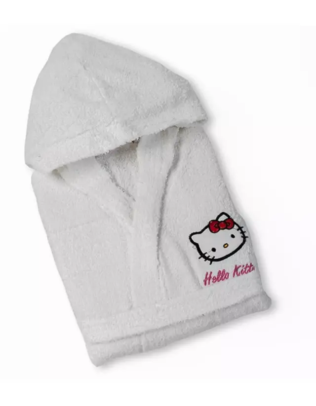 Μπουρνούζι Hello Kitty - 55 Λευκό Small