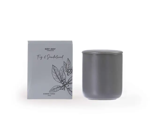 ΑΡΩΜΑΤΙΚΟ ΚΕΡΙ FIG + SANDALWOOD 23 200gr NEF NEF