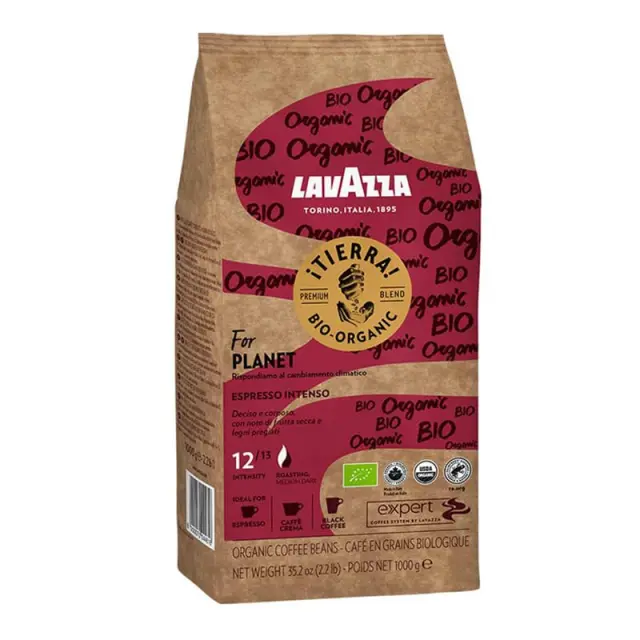 Lavazza Tierra! Bio Organic for Planet Espresso Intenso 1kg