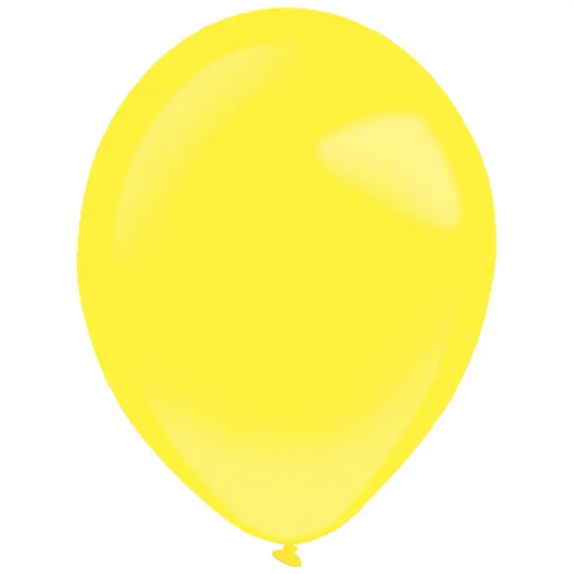Μπαλόνια πολύ μικρά 5 Yellow Sunshine Everts / 100 pcs