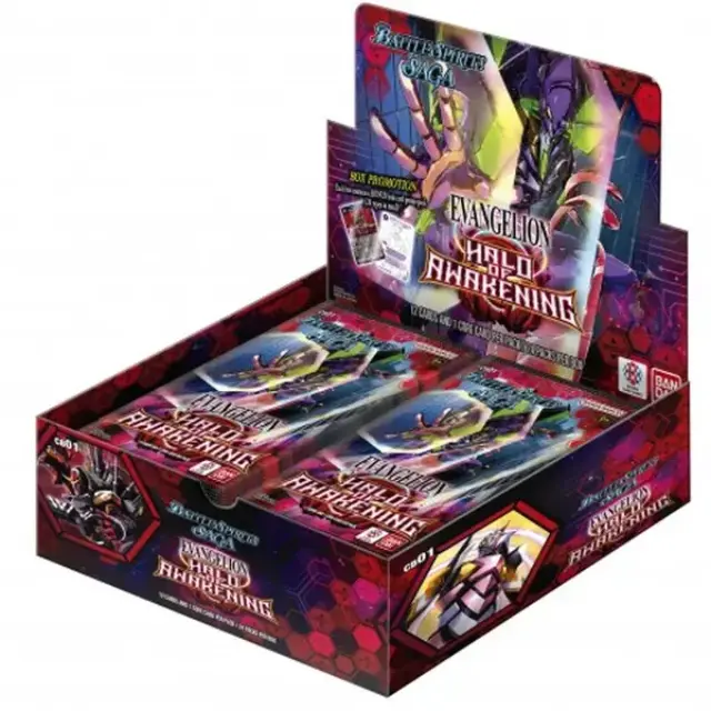 Battle Spirits Saga - CB01 Collaboration: Halo of Awakening Booster Box (24 packs) - EN