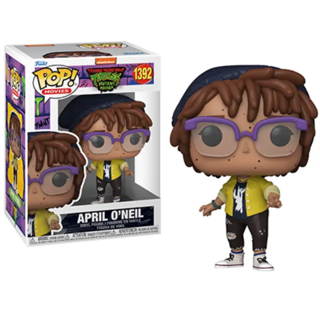 Funko Pop! Movies: Teenage Mutant Ninja Turtles Mutant Mayhem - April O Neil #1392 Vinyl Figure