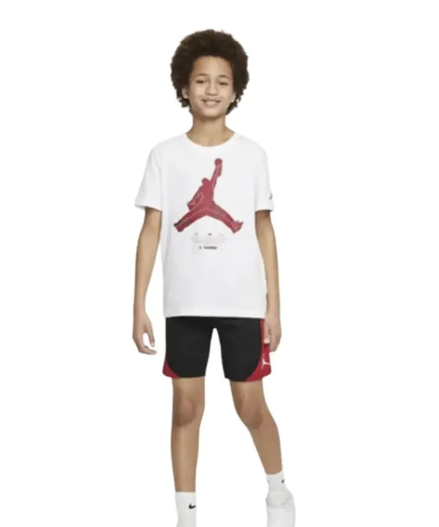 Jordan - Παιδικό Αθλητικό Σορτς Jumpman 45B486-023 Μαύρο - 8-10 ετών 3