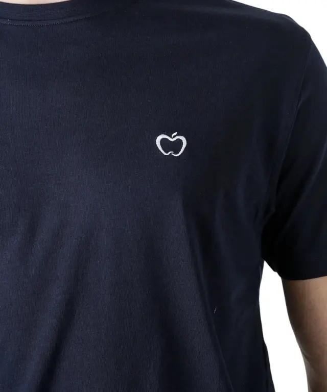 Baci & Abbracci - Ανδρικό T-shirt Crew Neck with Logo BAM3381-NAVY Mπλε Ναυτικό - 2XL 3