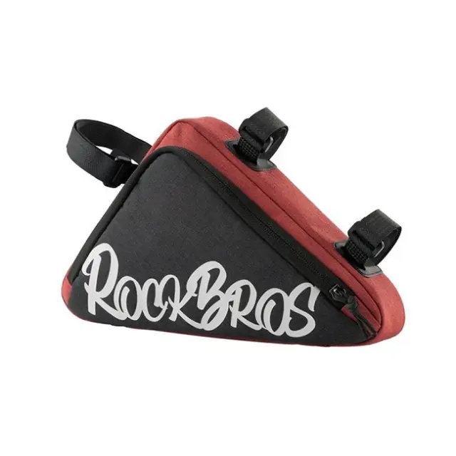 Rockbros G002 Flash Journey Triangle Frame Bike Bag 1.4L Red