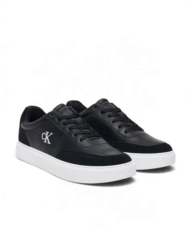 Calvin Klein - Ανδρικά Sneakers Cups Oxf Tmb Lth-Su Tc HM0HM02354-BEH Μαύρο 2